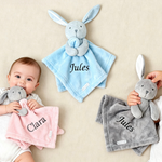 Cocooniia™ – Doudou personnalisé avec prénom brodé